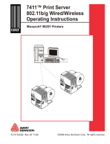 Avery Dennison 9825 Printer Owner's manual