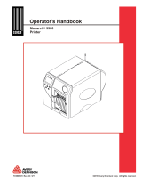 Avery Dennison 9906 Printer User manual