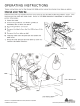Avery Dennison 9906 Printer Operating instructions