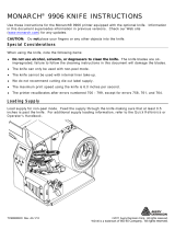 Avery Dennison 9906 Printer Operating instructions