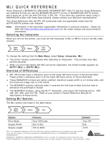 Avery Dennison ADTP2 Quick Reference Manual