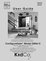 Kidco G80d-C Configure Gate User guide