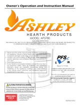 Ashley Hearth Products AP5780SS Owner's manual