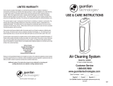Guardian Technologies AC4820 Owner's manual