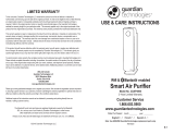 Germ Guardian Smart Air Purifier CDAP4500 User manual