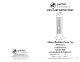 Pure Guardian TF2113 Owner's manual