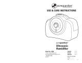 Guardian Technologies Ultrasonic Humidifier: Model H2000 Owner's manual