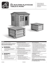 Step2 Big Builders Playhouse Tables & More™ 132 Piece Building Set User manual