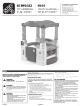 Step2 WONDERBALL FUN HOUSE 8582 User manual