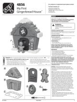 Step2  My First Gingerbread House™ Assembly Instructions