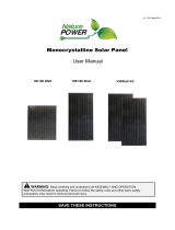 Nature Power 50092 Owner's manual