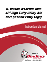 MyBinding H. Wilson WT42BUE Cart Operating instructions