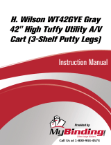 MyBinding H. Wilson WT42BUE Cart Operating instructions