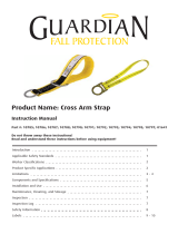 Guardian Fall Protection Premium Cross Arm Strap User manual