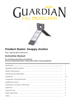 Guardian Snappy Disposable Anchor Operating instructions