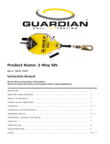 Guardian 3-Way Rescue & Retrieval SRL Operating instructions