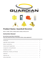 Guardian 2 X 4 Guardrail Receiver Operating instructions