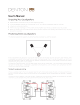 Wharfedale Denton 85 User manual