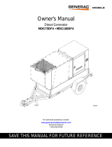 Generac MDG100DF4 Operating instructions