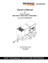 Generac MDG175DF4-STD Operating instructions