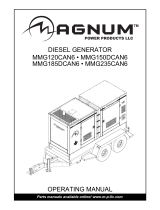 Generac MMG185DCAN6 Operating instructions