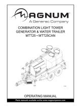 Generac MTT25CAN Operating instructions