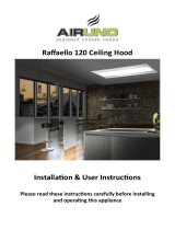 Airuno Raffaello 120 Installation & User's Instructions