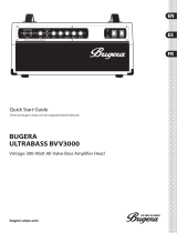 Bugera Ultrabass BVV3000 Quick start guide