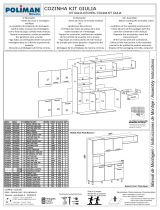 Poliman Movels KIT GIULIA KITCHEN Assembly Instructions