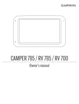 Garmin Camper 785 & Digital Traffic Owner's manual