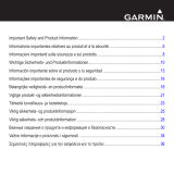 Garmin gpsmap 620 Important information