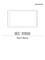 Garmin dezl OTR500 Owner's manual