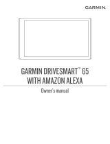 Garmin DRIVESMART 65 Owner's manual