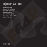 X-Rite i1 Display Pro Quick start guide