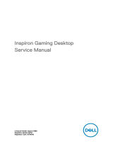 Dell Inspiron 5680 User manual