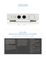 Musical Fidelity MX-HPA Product information