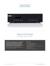 Musical Fidelity M6s CD Product information