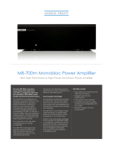 Musical Fidelity M8S-700m Product information