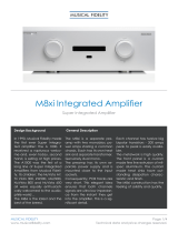 Musical Fidelity M8xi Product information