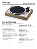 Pro-Ject Audio Systems The Classic Evo Product information