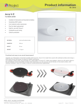 Pro-Ject Audio Systems Acryl-IT E Product information