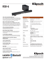 Klipsch RSB-6 Product information