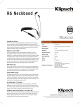 Klipsch Lifestyle R6 Neckband Product information