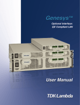 TDK-Lambda Genesys GEN 1500W User manual