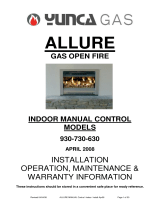 Yunca Gas ALLURE Installation & Operating Manual