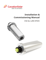CanadianSolar CSI-GL-LAN-STICK Installation & Commissioning Manual