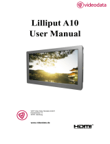 Videodata A10 User manual