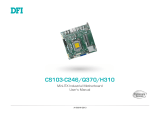 DFI CS103-H310 Owner's manual