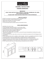 Lassic Casa Vida PANAMA SIDEBOARD Assembly Instructions Manual