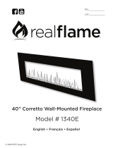 Real Flame 1340 Owner's manual